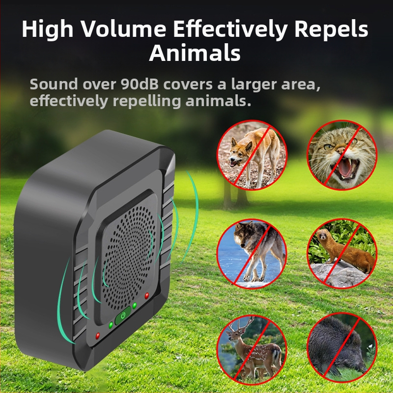 Automatický ultrazvukový odpudzovač hlodavcov a vták, domáca verzia, model 826A, 5V, 4-24 kHz, 5W