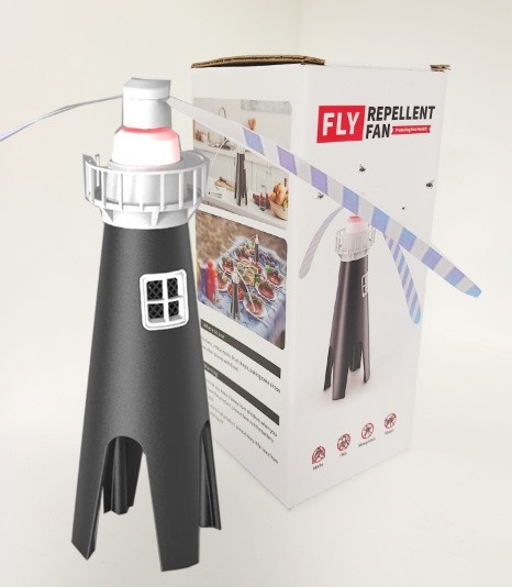 Többcélú rovarriasztó - újratölthető, ABS ház, SJZ068 modell, 5V 0.5W