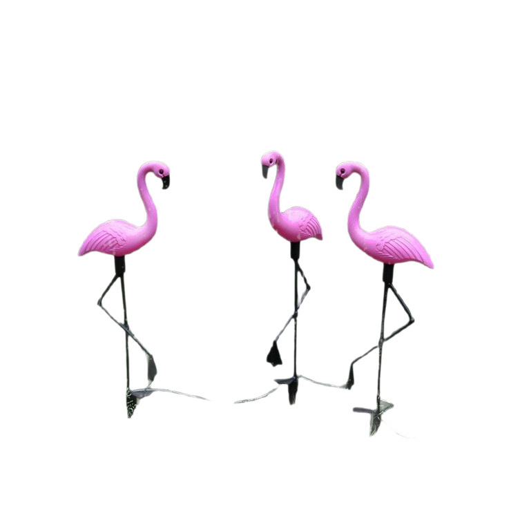 LX-HLN Flamingó napelemes kertlámpa – LED, IP55, 0.05W, 1.2V, 6–12 órás folyamatos világítás