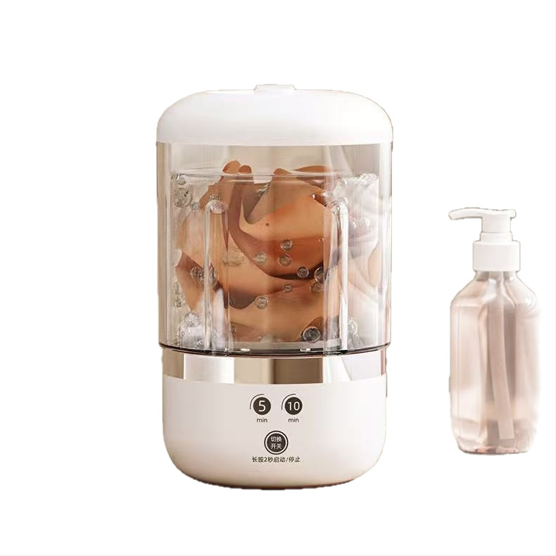 Мини пералня за бельо – USB зареждане, 7.4V, 450 об./мин, под 2 часа, механична работа