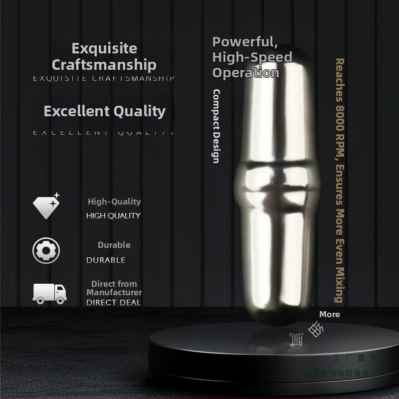 Elektriskais magnētiskais maisītājs kafijas krūzei – 304 nerūsējošā tērauda, automātiskā maisīšana, magnētiskā stieņa, 316 nerūsējošā tērauda rotors