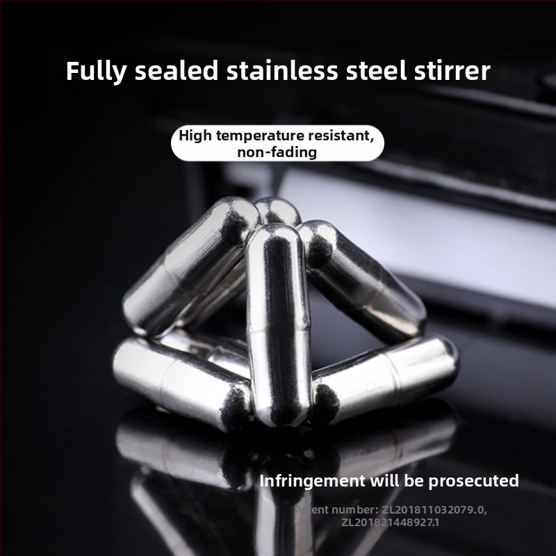 Amestecător magnetic electric pentru ceașcă de cafea – Oțel inoxidabil 304, amestecare automată, tijă magnetică, rotor din oțel inoxidabil 316