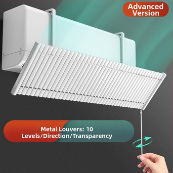 P66D oro kondicionieriaus srauto deflektorius, ABS medžiaga, skirta miegamajam, Prekės ženklas: Other