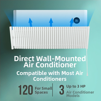 P66D oro kondicionieriaus srauto deflektorius, ABS medžiaga, skirta miegamajam, Prekės ženklas: Other