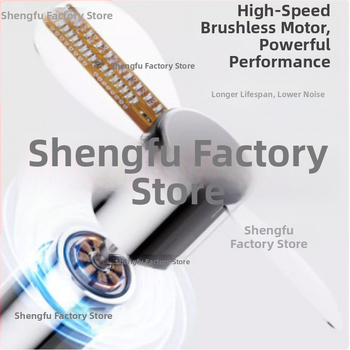 Ανεμιστήρας γραφείου με τροφοδοσία USB, 2 λεπίδες, κινητήρας με βούρτσες, ABS περίβλημα, χαμηλός θόρυβος ≤36 dB