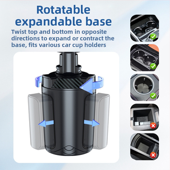 Automobilio ventiliatorius su daugiafunkciniu puodelio laikikliu, ABS korpusas, modelis 9056, skirtas prietaisų skydeliui, individualizavimas pagal užsakymą