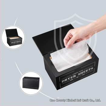 Ξύλινο επιτραπέζιο κουτί αποθήκευσης χαρτομάντηλων με διαμερίσματα, 2L χωρητικότητα, δυνατότητα εκτύπωσης λογότυπου