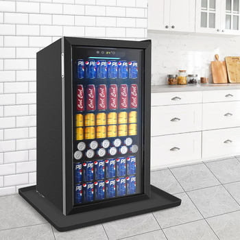 Silicone Mat for Refrigerator, Washing Machine and Freezer – kvadratinė forma, vienos spalvos, anti-scratch grindų kilimėlis – premium