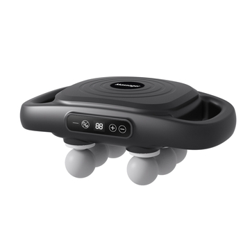 Šešių galvų fascia masažuoklis visam kūnui, įkraunamas akumuliatorius 2000–4000 mAh, 5+ greičiai, triukšmo lygis 36–45 dB