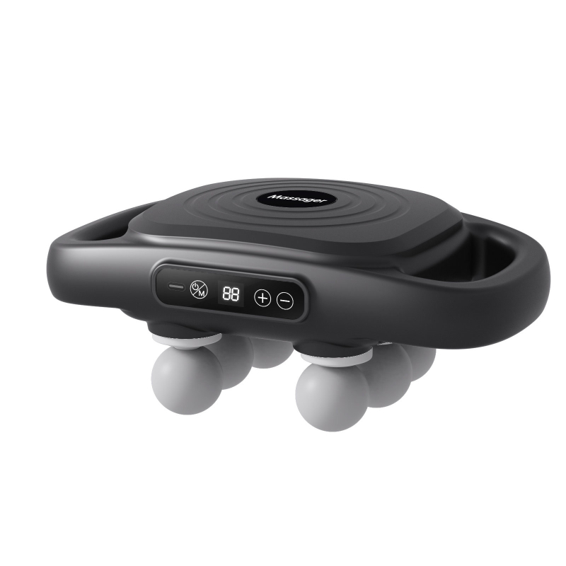 Šešių galvų fascia masažuoklis visam kūnui, įkraunamas akumuliatorius 2000–4000 mAh, 5+ greičiai, triukšmo lygis 36–45 dB