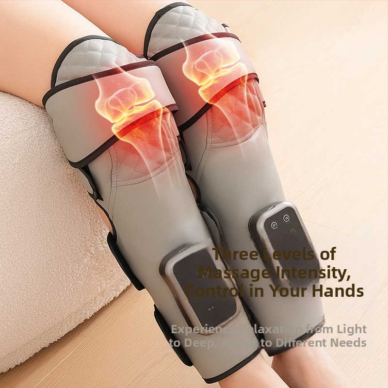 2-in-1 elektrinė kelio sąnario šildymo ir oro masažo juosta, CM3012, 1,7 kg, 3 greičiai