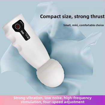 Moters fascia massager su įkraunama baterija – nešiojamas mini kaklo masažuoklis, šepetėlinis variklis, 4-oji pavara, 1 antgalis, įmontuota 500–800 mAh baterija, veikimo laikas 0–1 val.