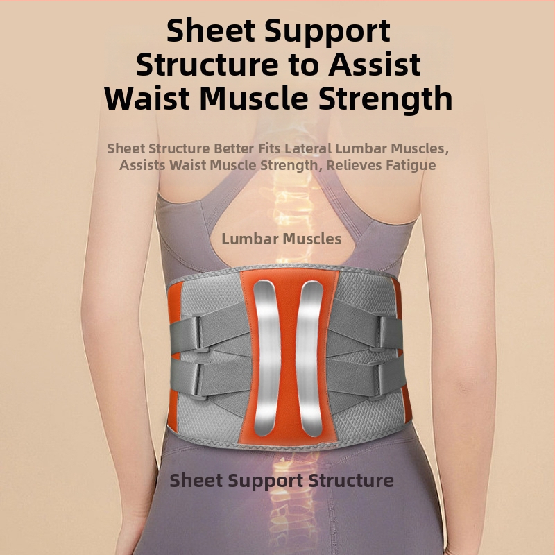 Безжичен масажор за талията с USB захранване, компютърно управление, 3 скорости, вибрационен масаж и топлинен компрес, 8+ масажни глави, версия 2024