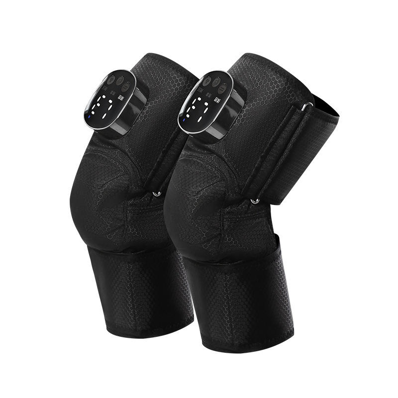 Elektrinė kelio pagalvėlė su karšto kompresijos masažu, savaime šyla, 40–60°C, 5W, 7.4V, belaidis valdymas, 3 šilumos lygiai