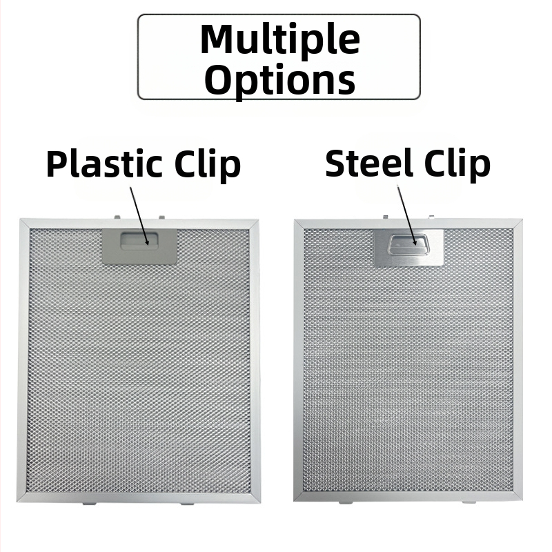 HT01 Европейски стил филтър за кухненски аспиратор с алуминиев отделител на мазнини, 170 g