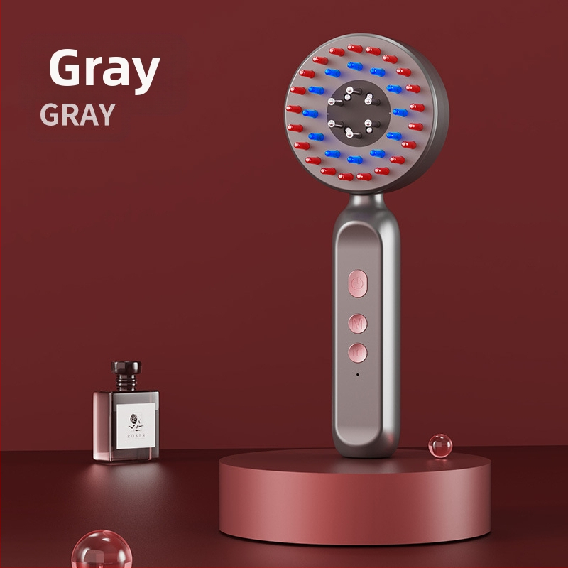 Galvos masažo šukos su USB maitinimu, 3 greičiai vibracijos, modelis KX-330