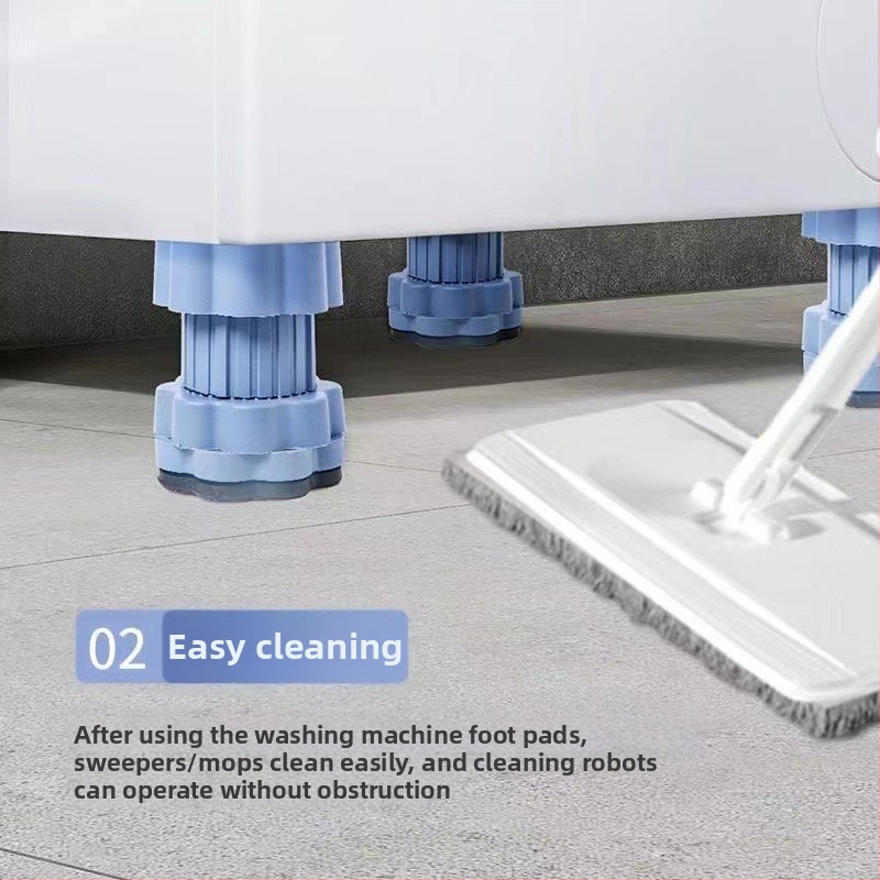 Skalbimo mašinos pado kilimėlis, reguliuojamas, neslystantis, judantis, plastmasinis, dviejų sluoksnių pagrindas