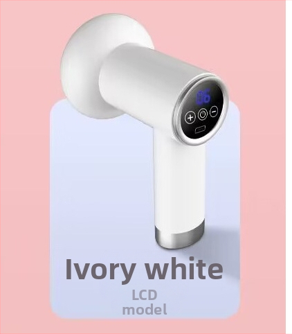 Uzlādējams rokas masieris ar 4 ātrumiem un 4 masāžas galviņām, paredzēts viduklim, gurniem, kājām un mugurai