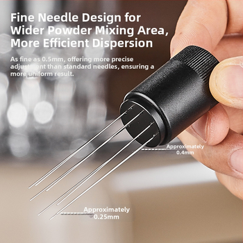 Χειρολαβής βελόνα έγχυσης καφέ σκόνης από ανοξείδωτο ατσάλι με μαγνητική έλξη, μοντέρνο και απλό στυλ για μπαρ, καφέ, εστιατόριο και οικιακή χρήση