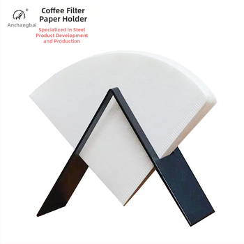 Držač za papirne filtre kave V60, nehrđajući čelik, za kafić/bar