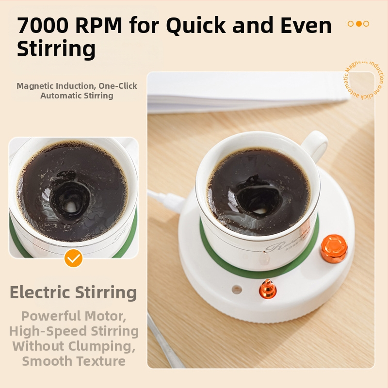 Загрявател за чаши за кафе с пластмасов корпус, захранване от мрежата, управление с копче, режим на работа с копче, без автоматично изключване