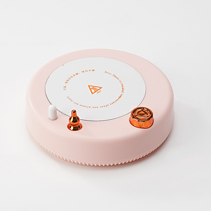 Загрявател за чаши за кафе с пластмасов корпус, захранване от мрежата, управление с копче, режим на работа с копче, без автоматично изключване