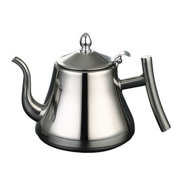 Weiyacang βραστήρας από ανοξείδωτο ατσάλι με φίλτρο, επίπεδη βάση, κατάλληλος για τσάι, καφέ και κρύο νερό