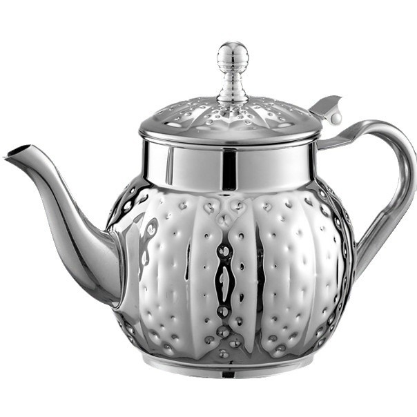 Nerūdijančio plieno arbatinukas, antik-retro stilius, viešbučio stiliaus dizainas, Junfa Shun prekė, spaudintas logotipas