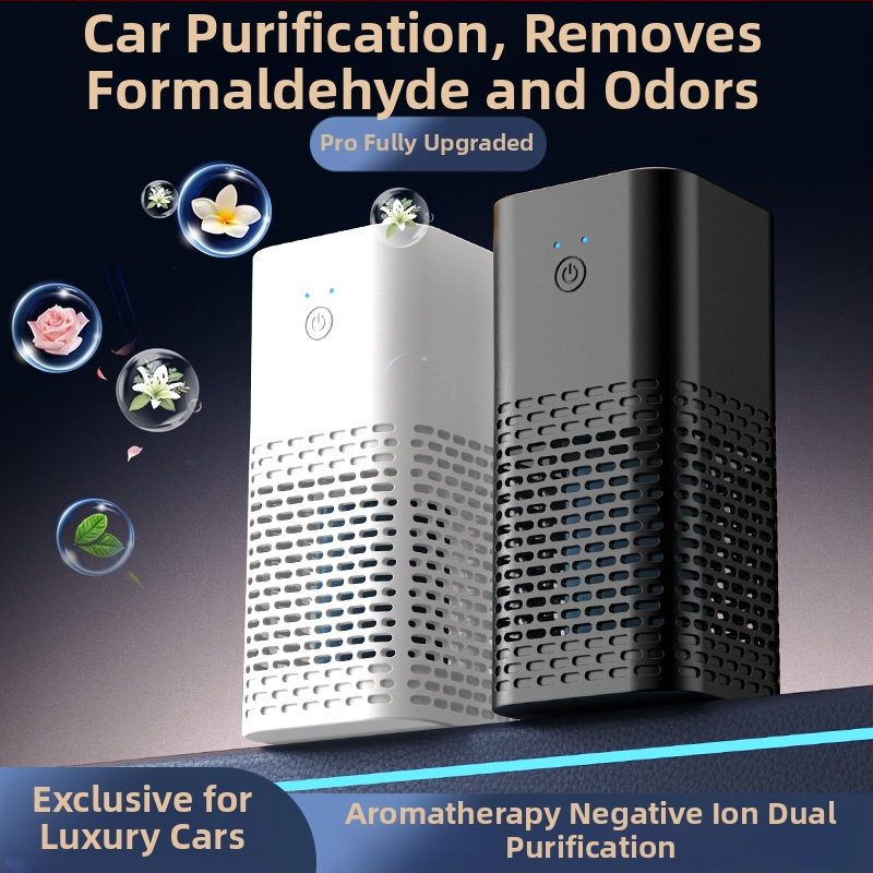 Automobilio vidaus oro valytuvas su aromaterapija – modelis AP-1288, 2W, USB maitinimas, 5V