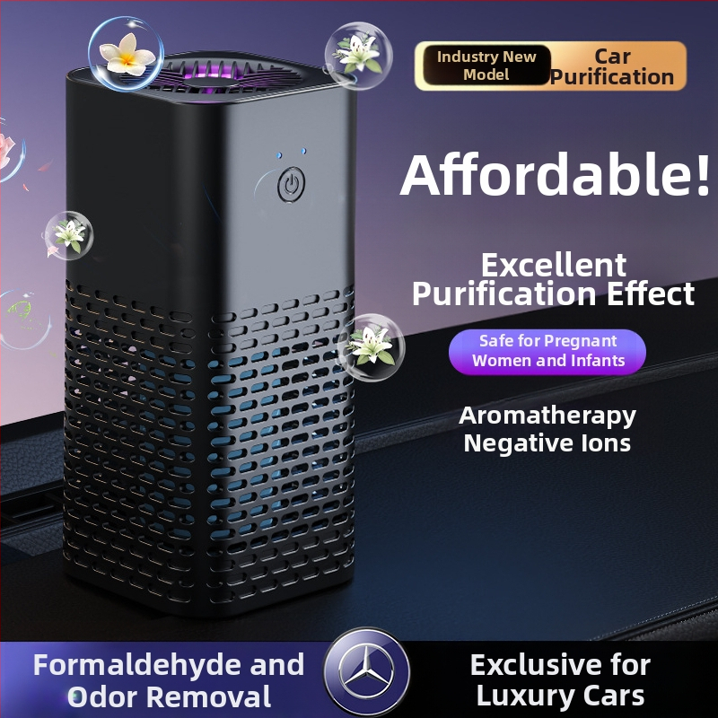 Автомобилен пречиствател за въздух с ароматерапия – модел AP-1288, 2W, USB захранване, 5V