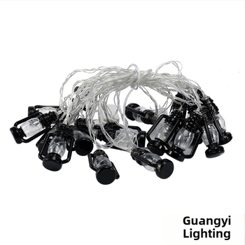 Εξωτερική σειρά LED φώτων – ρετρό φανάρι, Nichia LED, 20 LED, 4,5V, ρυθμιζόμενος φωτισμός, μπαταρία, μοντέλο GY-MA007