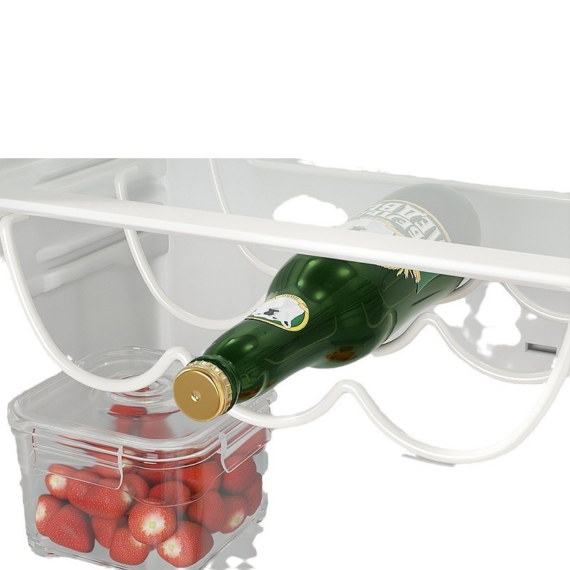 Vasból készült konyhai tárolóállvány — modern, minimalist design, testreszabható, hűtőszekrény szervező