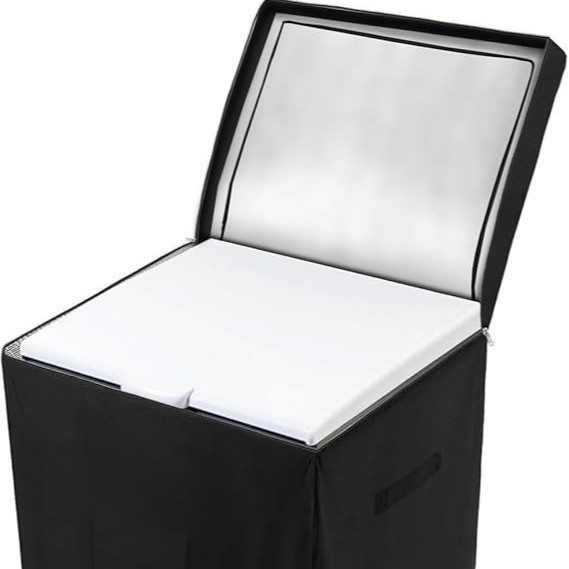 Ārējā saldētavas pārsegs, smags 210D poliesters, ūdensnecaurlaidīgs ārējais slānis, augšējais rāvējslēdzējs, tilpums 7,0 ft³