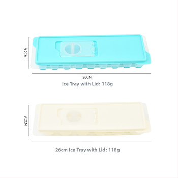 Θήκη πάγου από σιλικόνη για οικιακή χρήση — εύκολη απελευθέρωση από τη φόρμα, μοντέρνος σχεδιασμός, γρήγορη κατάψυξη