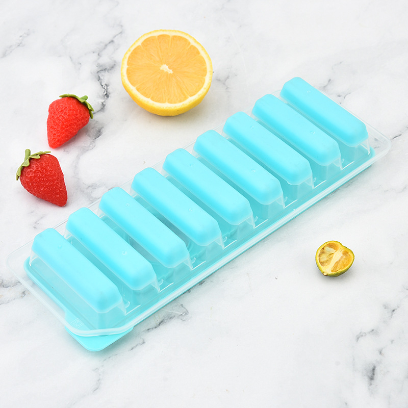 Silikon jégkocka tálca háztartási használatra — könnyű kivehető, modern dizájn, gyorsfagyasztás