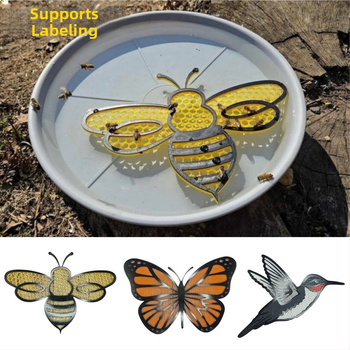 Пчелоподобен плаващ остров за опрашване, 3D принт, PLA, модерен арт украшение