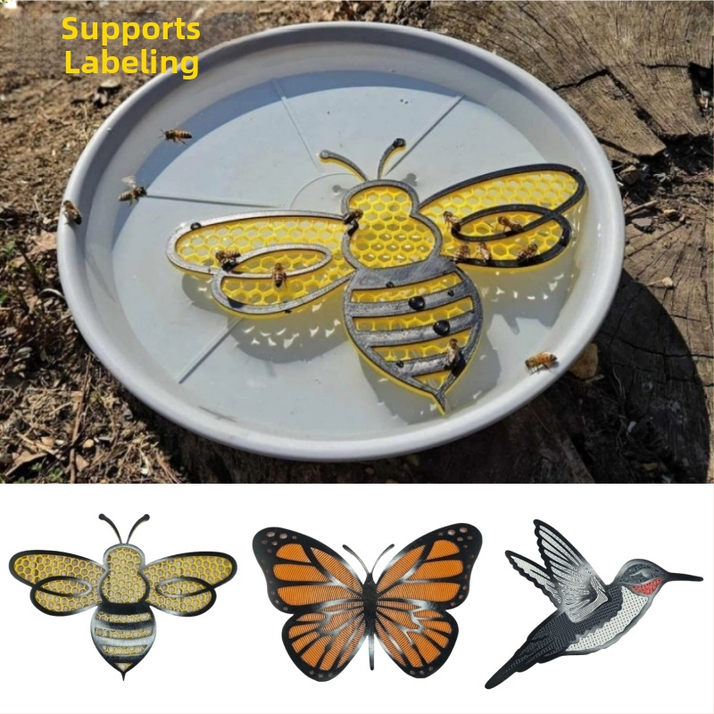 Пчелоподобен плаващ остров за опрашване, 3D принт, PLA, модерен арт украшение