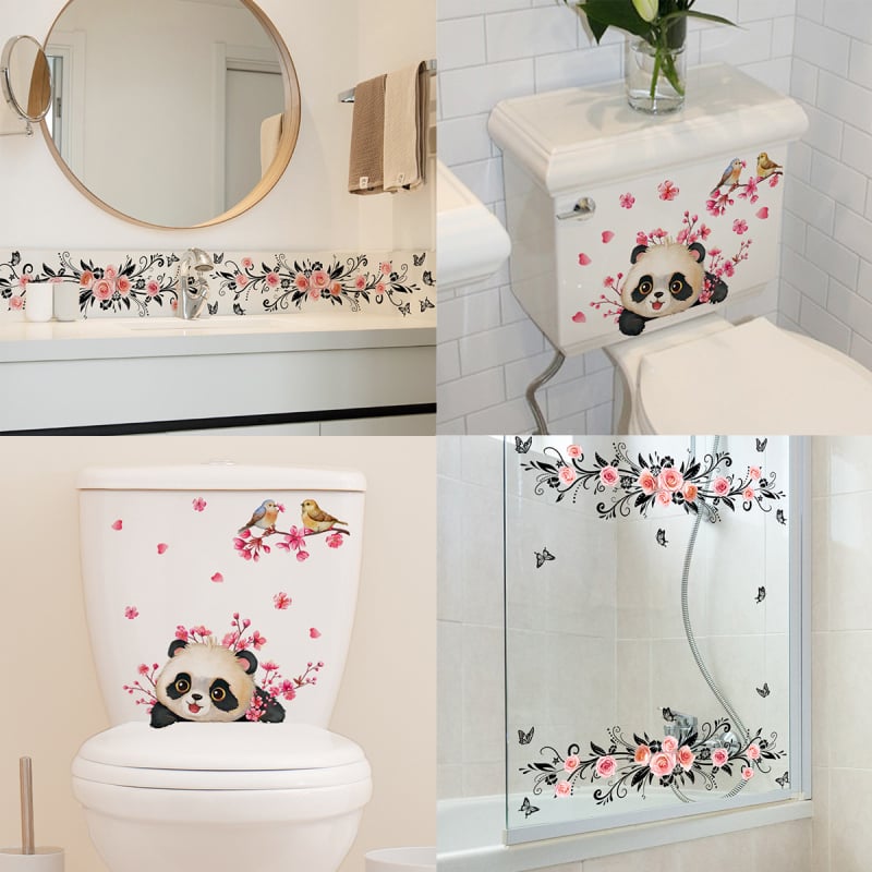 Fali matrica – növény- és virámmintás, PVC anyag, 1 db, nappaliba és hálószobába, modern minimalista stílus