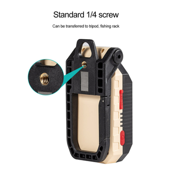 USB επαναφορτιζόμενος COB φως εργασίας, πτυσσόμενο LED φακός με φως έκτακτης ανάγκης, 5W, περιστροφή 360°, χειροκίνητη ενέργεια