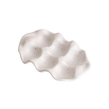 Керамична поставка за яйца за хладилник, модерен дизайн, съхранение