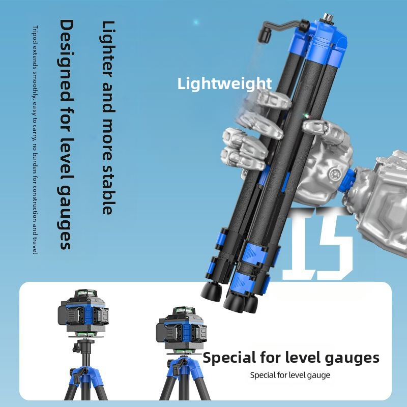 Инфрачервена нивелираща скоба, телескопична универсална поддържаща пръчка – лазерен трипод аксесоар (Произход: Дзянсу; Марка: Друга; Механизъм: Лазер)