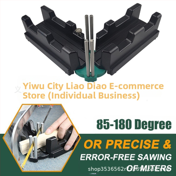 Εργαλείο κοπής υπό γωνία με κουτί γωνίας και μιτρ, 2 σε 1, ακριβής γωνία με κλίμακα για ξυλουργική