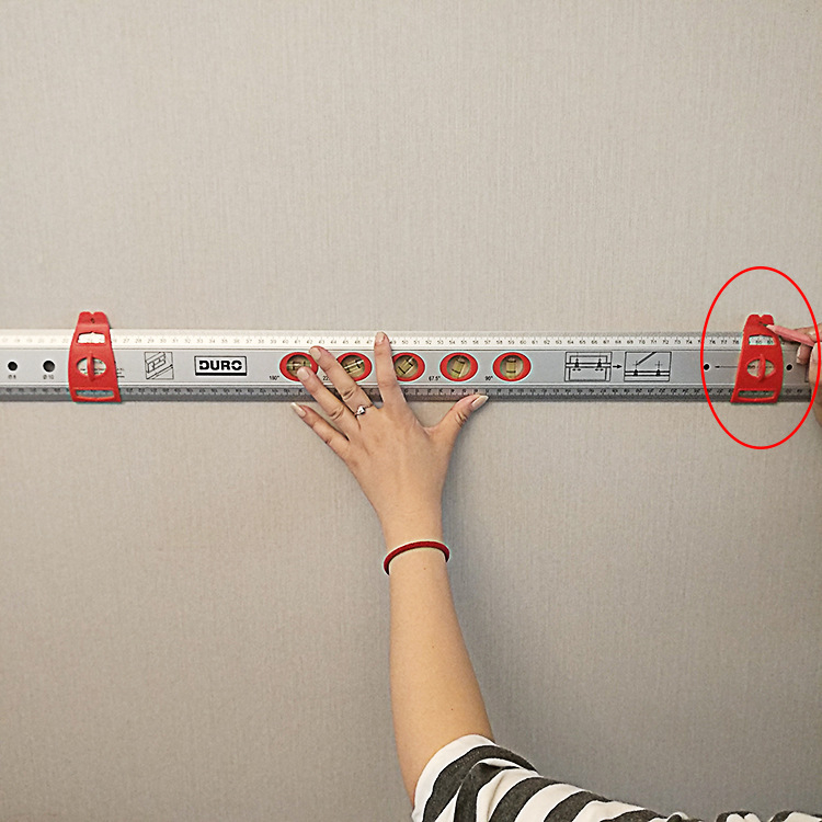 Zorro – Инструмент за окачване на картини със вграден нивелир и позиционер за дупки, за рамки, огледала и висящи шкафове