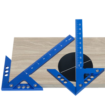 Αλουμινένιος κεντρικός εντοπιστής για ξυλουργική – ορθογώνιο και γραμμή 45°