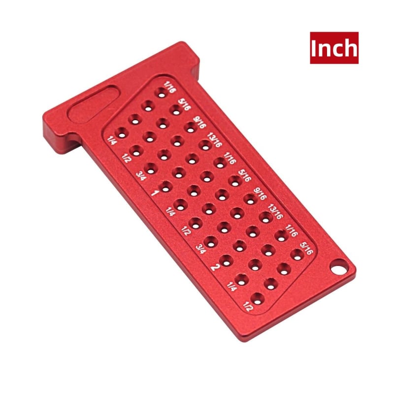 Alumīnija sakausējuma T‑formas lineālais mērītājs koka apstrādei: metriskās un imperiālās mērvienības, T‑formas atvērums izkārtošanai un zīmēšanai