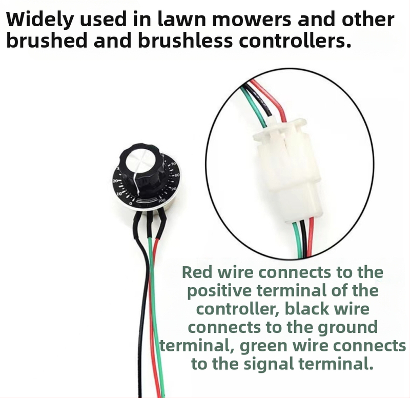 Контролер за електрическо превозно средство с безстъпково регулиране на скоростта за четков мотор, 24V 350W