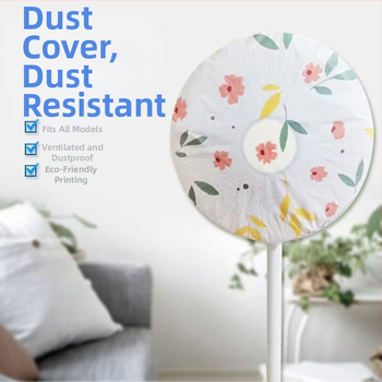 Κάλυμμα σκόνης ανεμιστήρα PVC, καθολικό για όλες τις εποχές, πλένεται, πλήρες ή μερικό κάλυμμα, για ανεμιστήρα δαπέδου