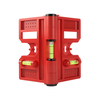 Многофункционален нивелир за колони, сгъваем вертикален прът и парапет, прецизен монтажен инструмент от стоманена конструкция (Level gauge)