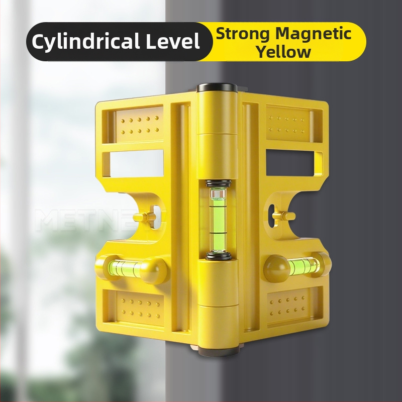 Многофункционален нивелир за колони, сгъваем вертикален прът и парапет, прецизен монтажен инструмент от стоманена конструкция (Level gauge)