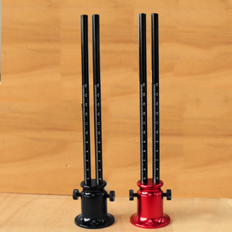 Европейски стил дървообработващ инструмент за чертане, метрична и имперска система, двойно острие за дюбели